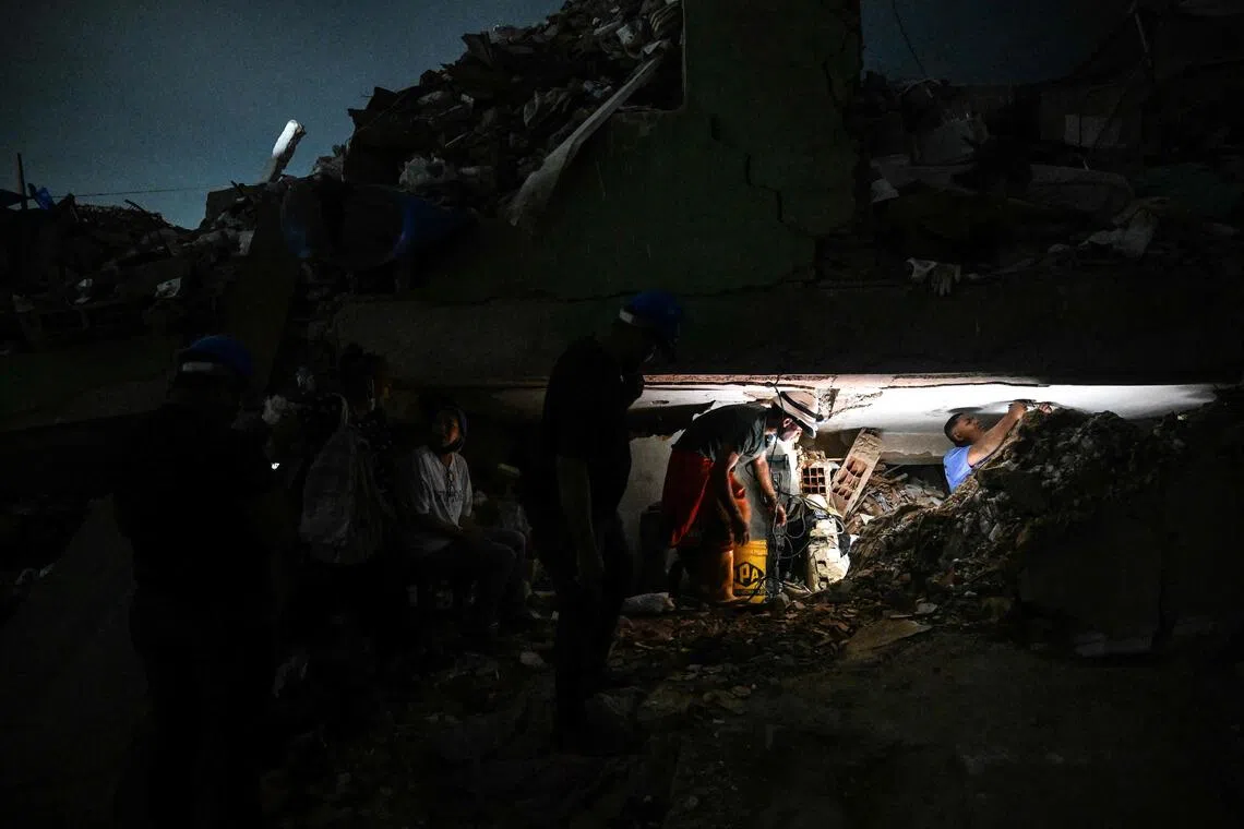 The governor of the worst-hit state of La Guaira said that around 1,400 people remained missing.