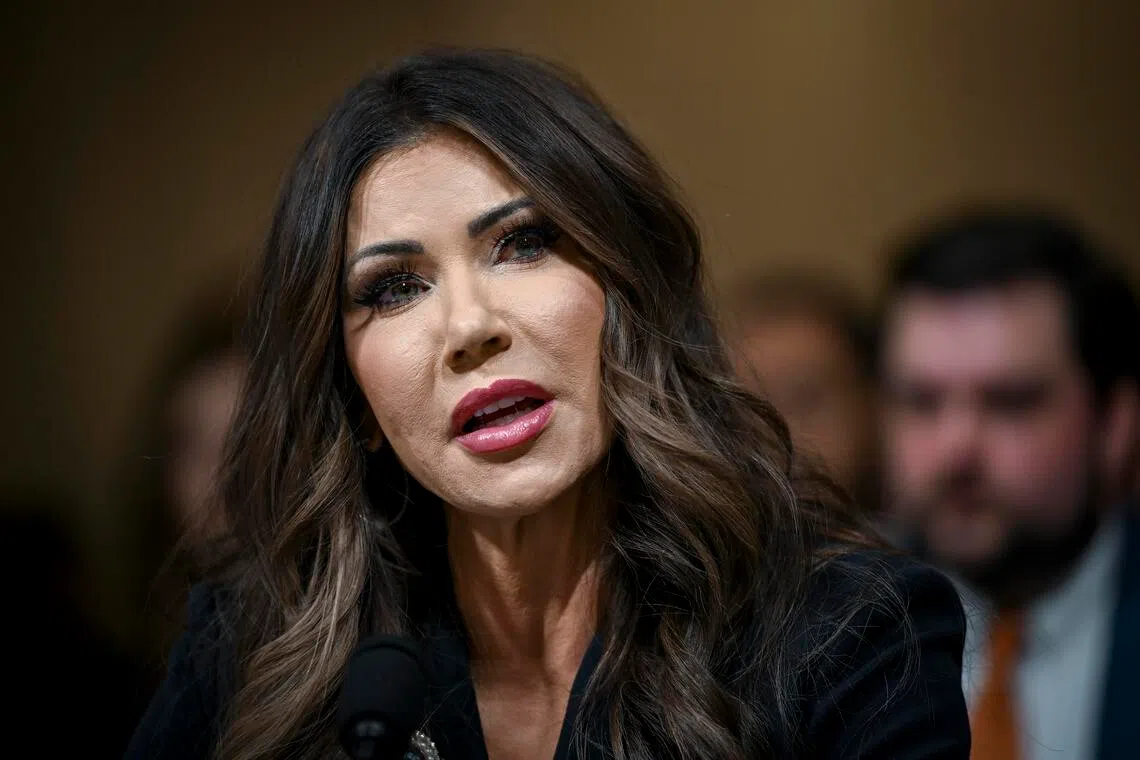 Homeland Security Secretary Kristi Noem said her department would pause processing of diversity lottery applications "to ensure no more Americans are harmed by this disastrous programme”.