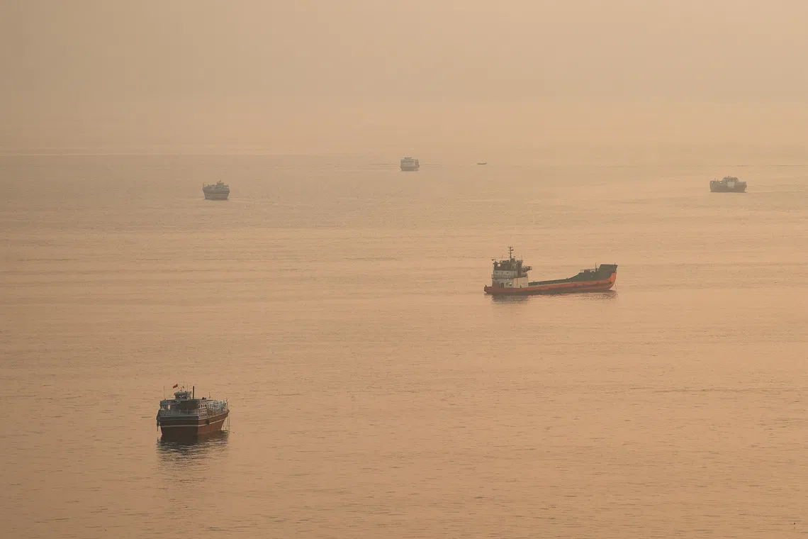 No Singaporeans were on board both vessels and no injuries were reported, said MPA.