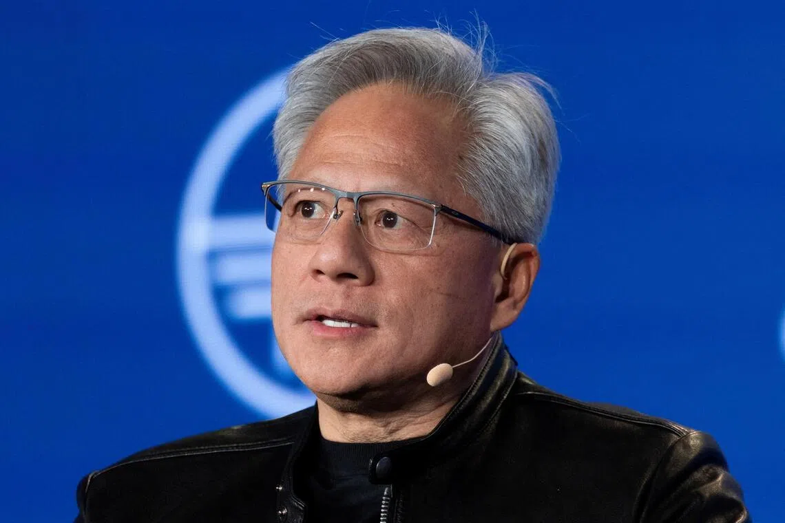 Nvidia CEO Jensen Huang did not appear on an initial list of executives provided by the White House earlier this week.
