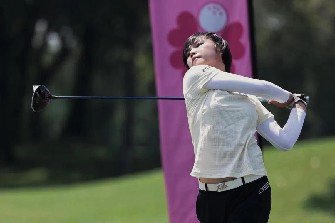 Since turning professional in 2019, Cai Danlin, 21, has never won on the CLPGA Tour.