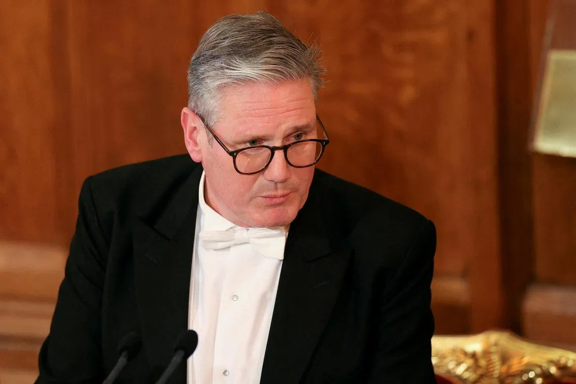 UK Prime Minister Keir Starmer wants to turn the page on criticism of his government.