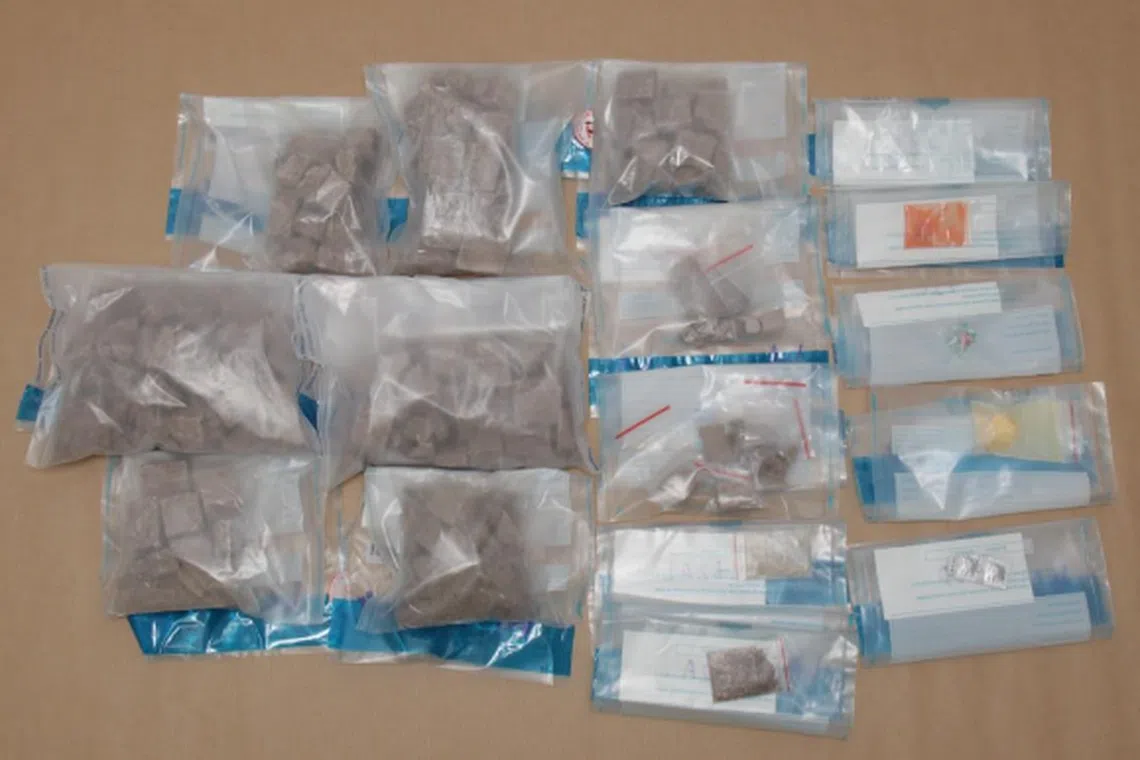 The drugs seized have an estimated value of $286,000.