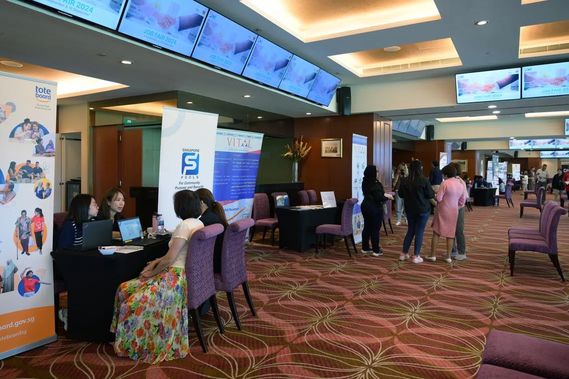 Around 1,800 vacancies from 30 or so employers are available across this and another fair to be held on Sept 18.