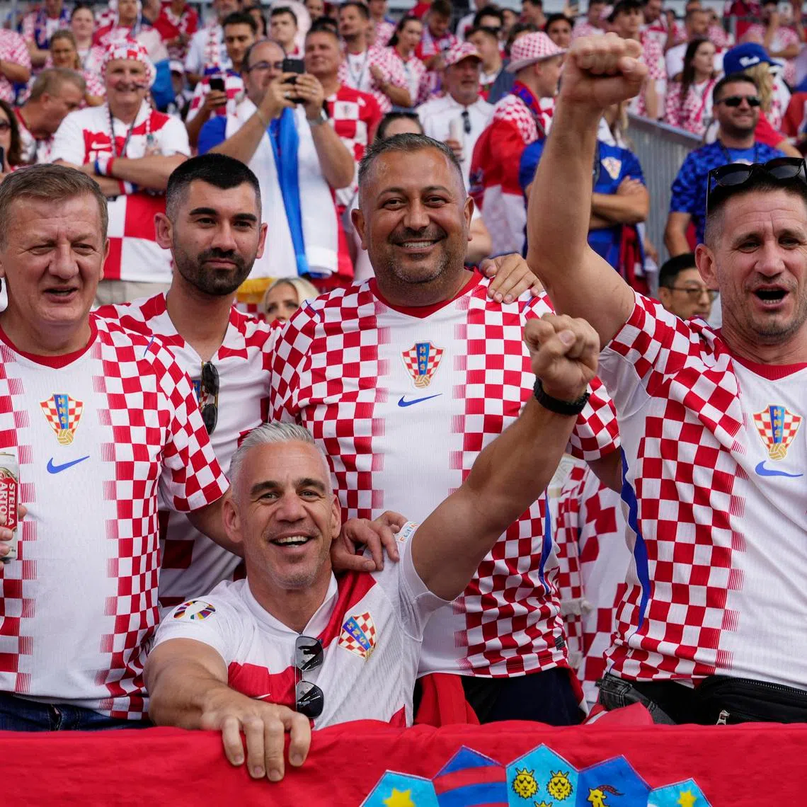 Soccer Football - FIFA World Cup 2026 - Group L - Panama v Croatia - Toronto Stadium, Toronto, Canada - June 23, 2026 Croatia fans inside the stadium before the match IMAGN IMAGES via Reuters/John E Sokolowski