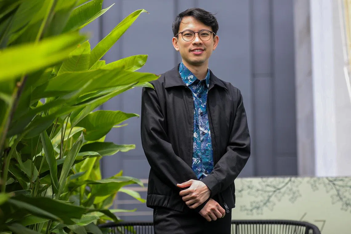 Jeremy Chua, general manager of the Singapore International Film Festival. Taken at 67 Pall Mall Singapore.