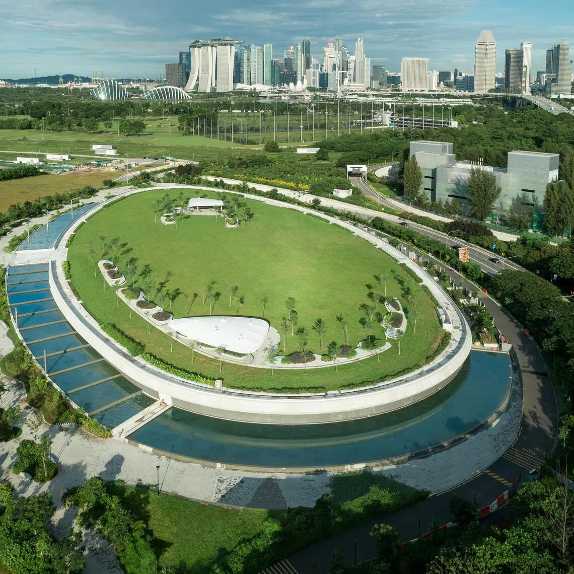 The Keppel Marina East Desalination Plant in Singapore. 