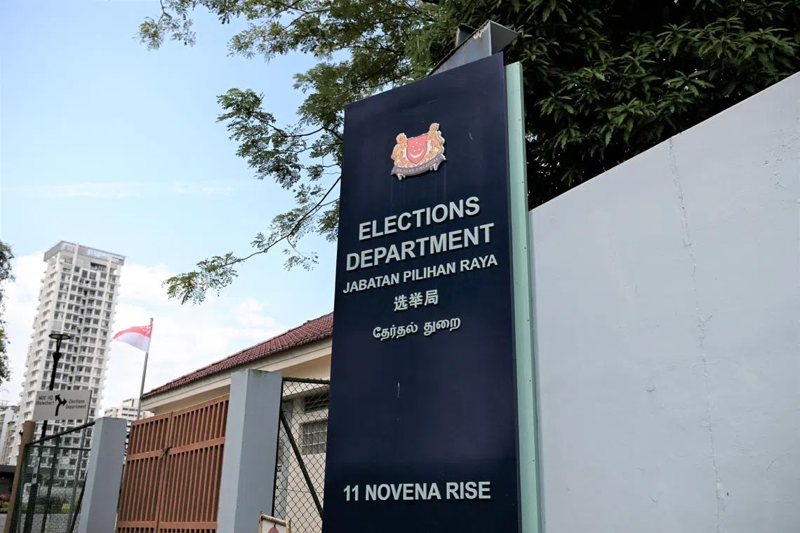 Online ads that had already been lawfully published before Cooling-Off Day, and remained unchanged after its publication, need not be taken down.