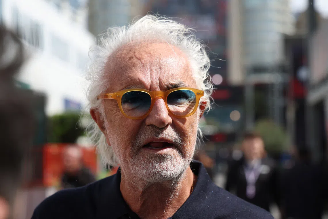 Formula One F1 - Azerbaijan Grand Prix - Baku City Circuit, Baku, Azerbaijan - September 20, 2025 Alpine executive adviser and de facto team principal Flavio Briatore ahead of practice REUTERS/Leonhard Foeger
