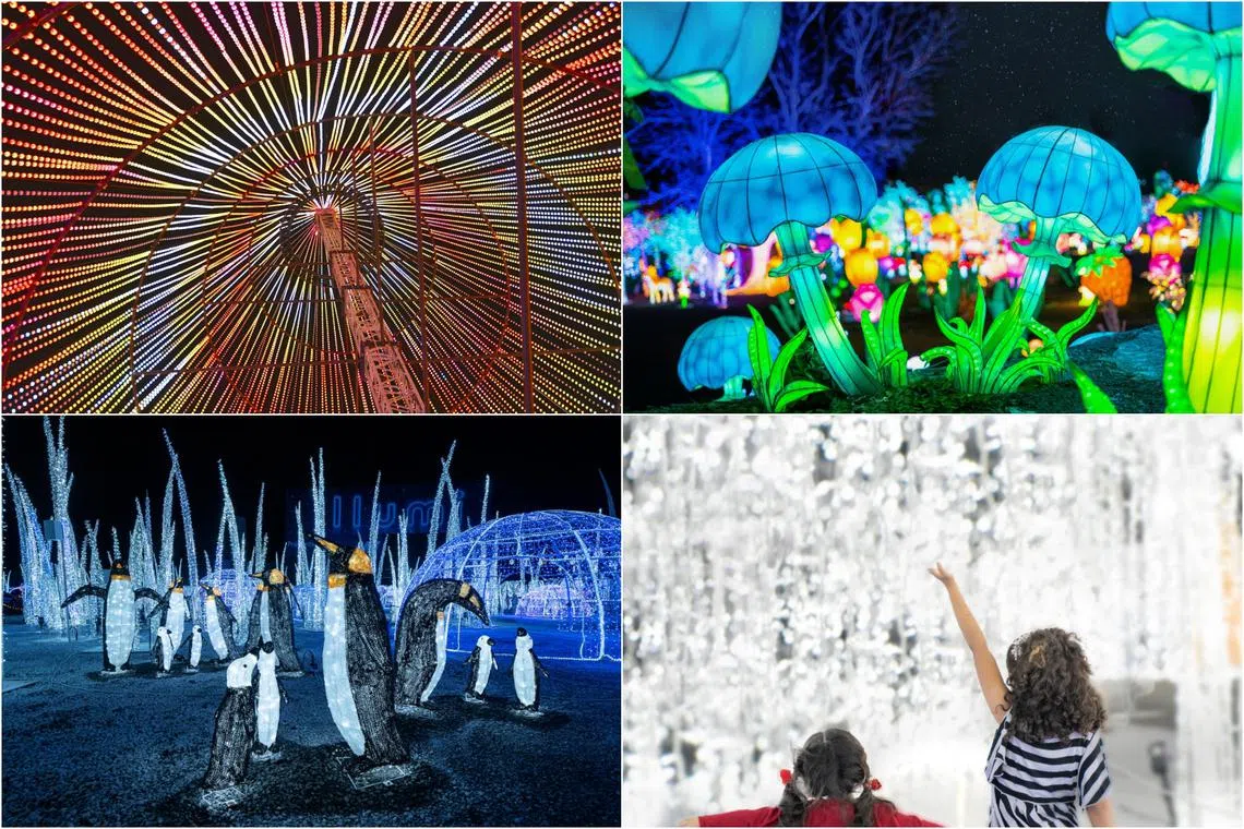 Immerse in nine different "worlds" at illumi.