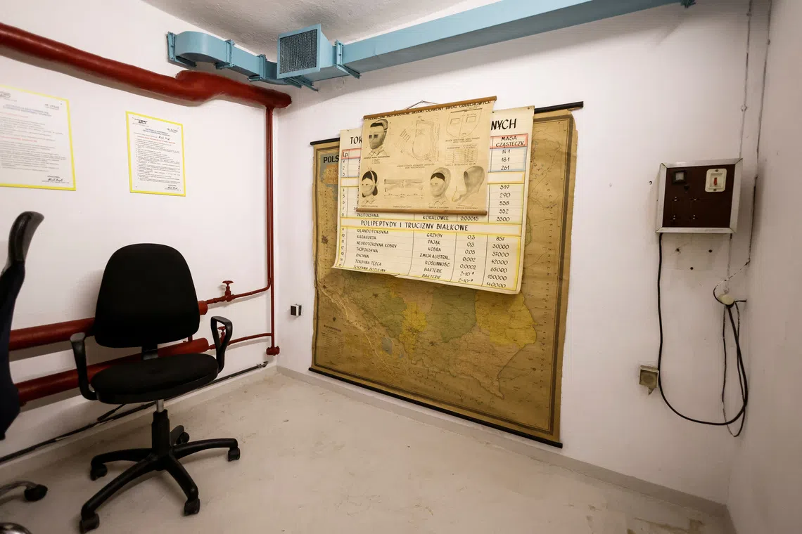 Polish city reopens Cold War shelter as Russian attacks in Ukraine intensify