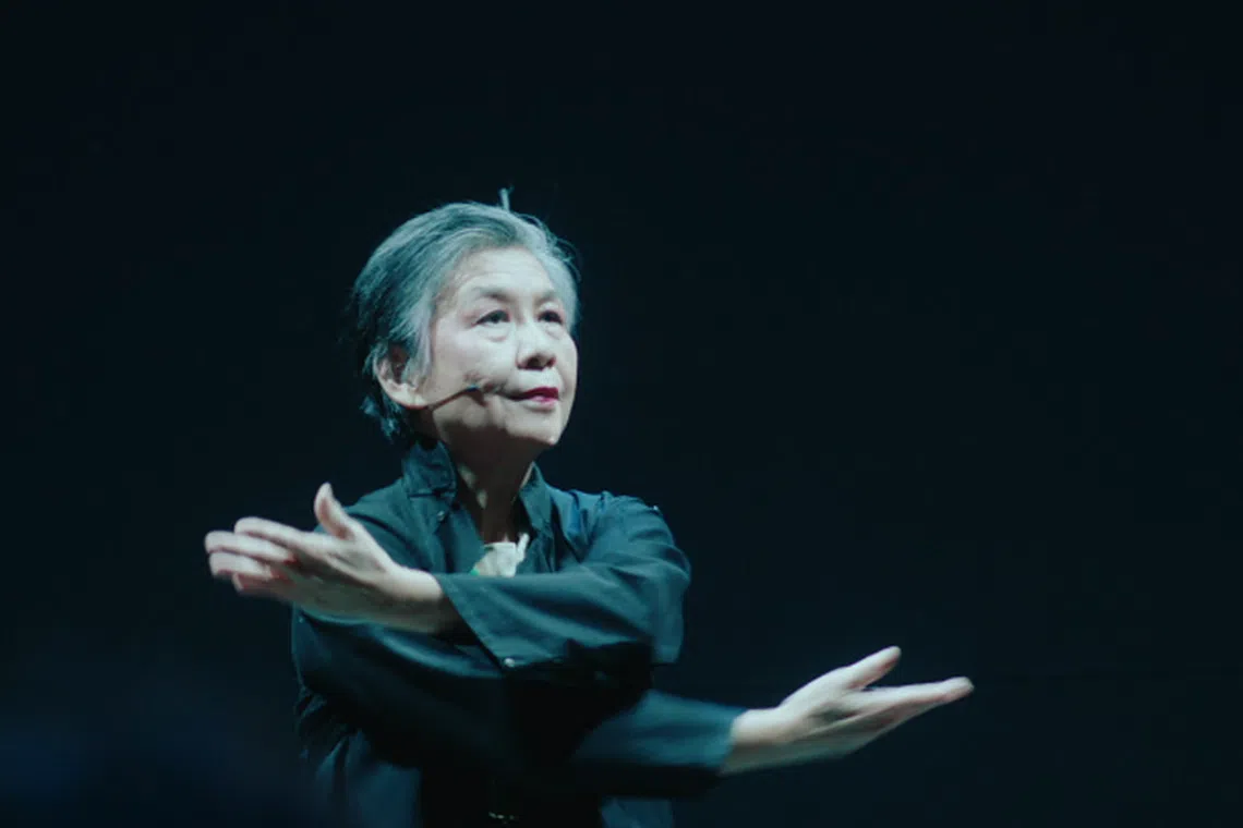 Muna Tseng, 70, looks back at four decades of her dance career in the world premiere of Me, You, Then, Now in Singapore.  