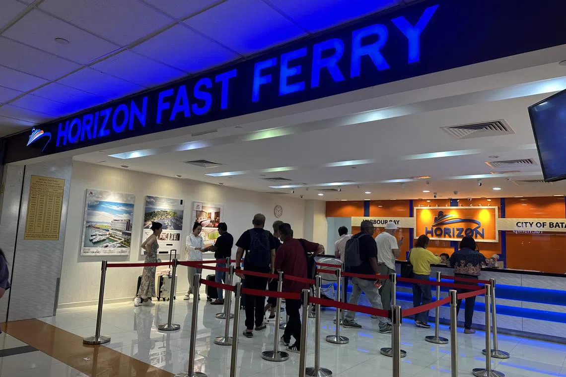 Before the pandemic, ferry services between Batam and Singapore served 3.9 million passengers annually, including 1.9 million foreign tourists.
