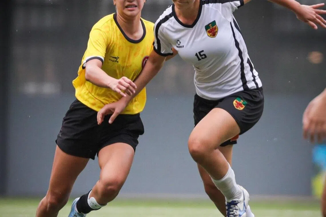 Tyan Foong inspires VJC comeback over RI to seal 12th straight A Div girls’ football title