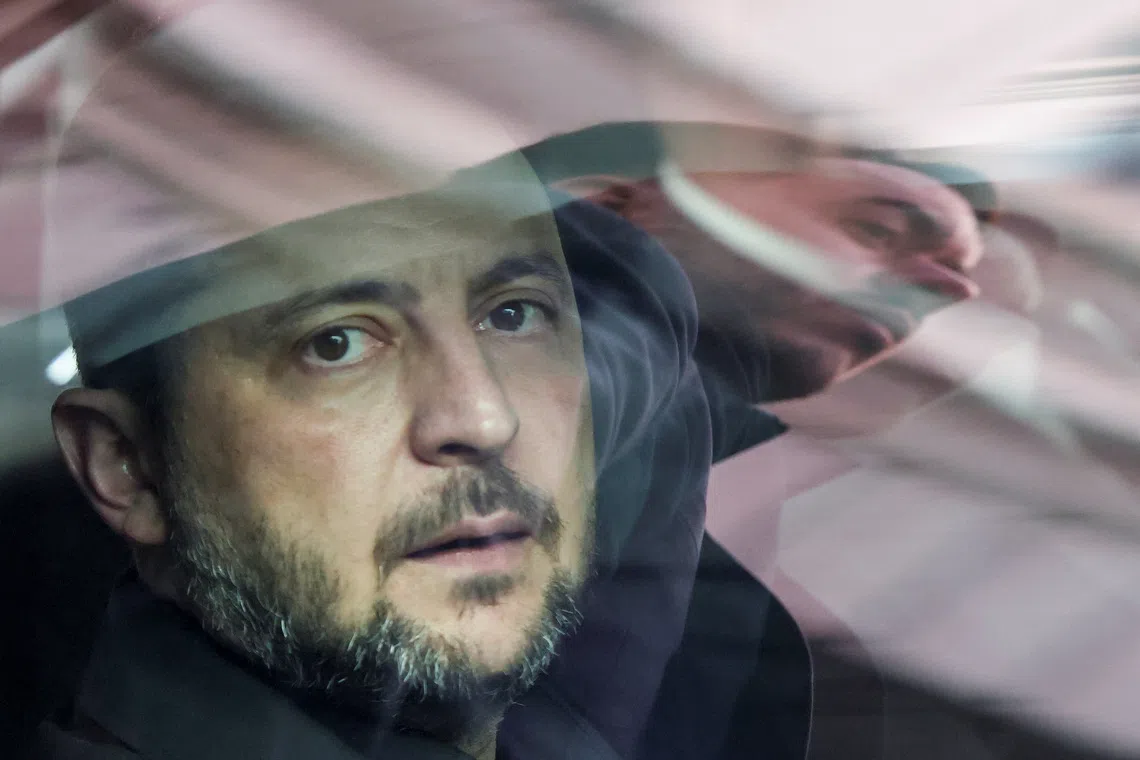 Ukrainian President Volodymyr Zelensky said that if negotiations proceeded on resolving the war “there must be no missiles, no massive strikes on Ukraine and our people.