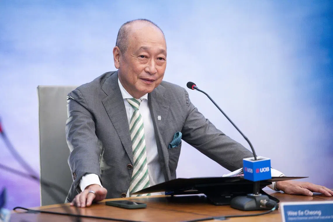 Mr Wee Ee Cheong's annual remuneration comprises a base salary of $1.2 million, as well as a bonus of $14.7 million.