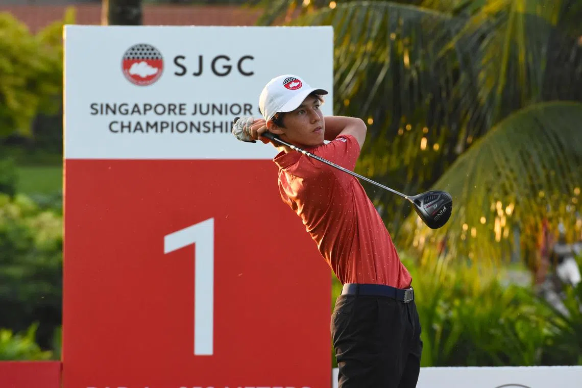 Troy Storm is among the amateur golfers looking forward to Singapore hosting the South-east Asian Amateur Golf Team Championship 2024 and World Amateur Team Championships 2025.