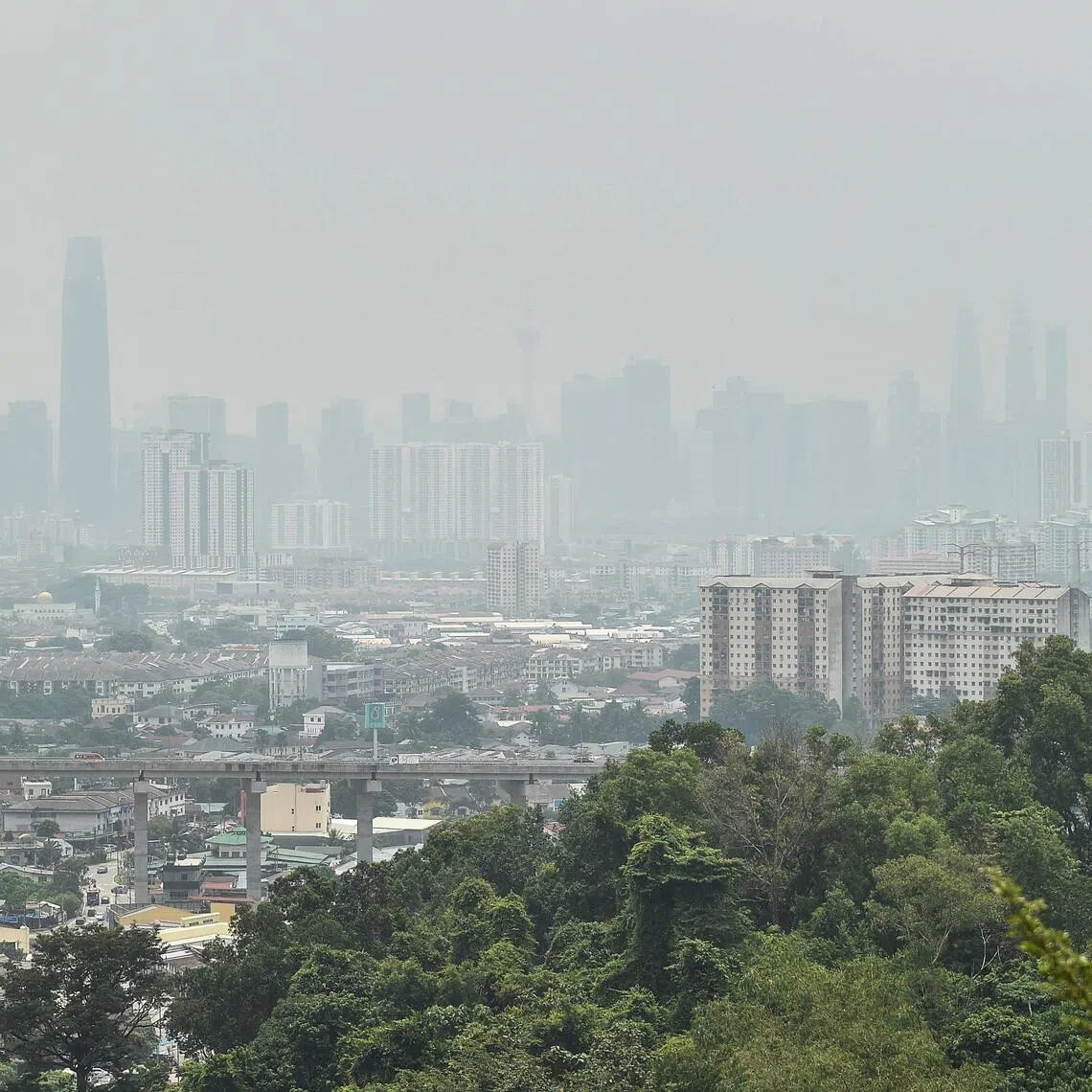 Malaysia’s skies could clear even while fires continued to burn in Sumatra and Kalimantan, as a change in prevailing winds would alter the direction in which the smoke drifted.
