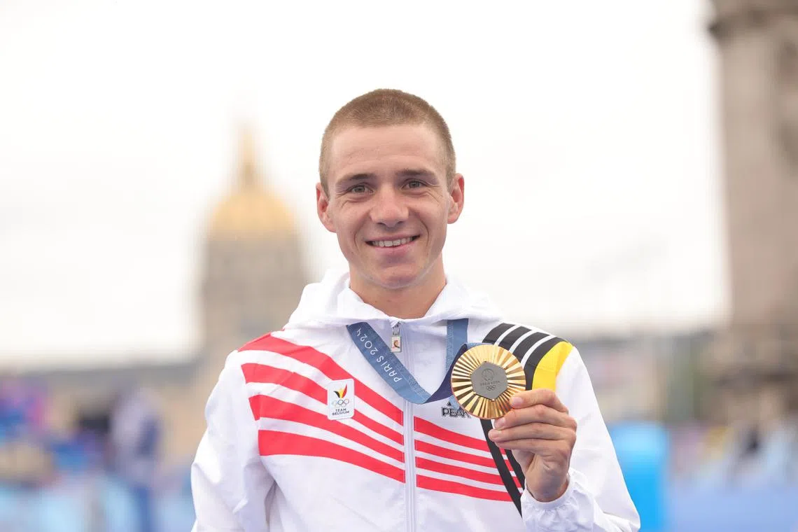 Evenepoel, the reigning time trial world champion, got off to a fast start and never looked in trouble on his way to Olympic gold.