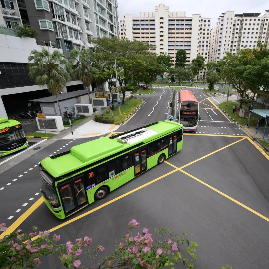 The bus improvements were made in consultation with grassroots advisers and community leaders.