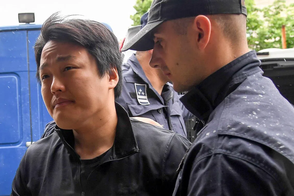 Co-founder Do Kwon was charged with defrauding investors, including Singaporeans, who lost US$40 billion when its TerraUSD and Luna tokens collapsed .