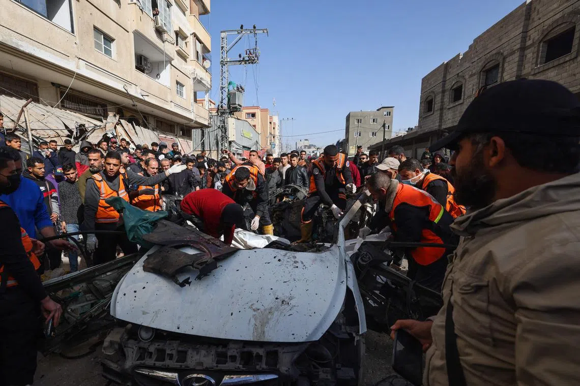 Israeli attacks in Gaza add to heavy Palestinian toll in war on Hamas ...