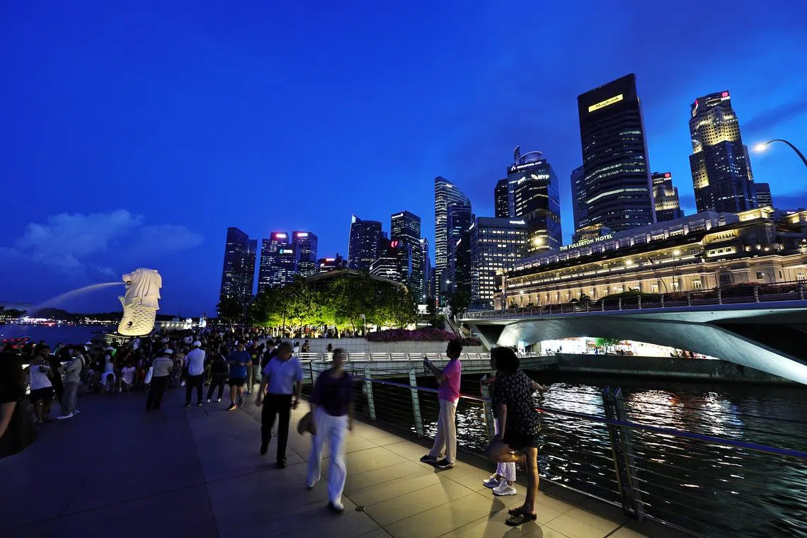 Marina Bay skyline could see bolder night light-ups as URA explores easing guidelines