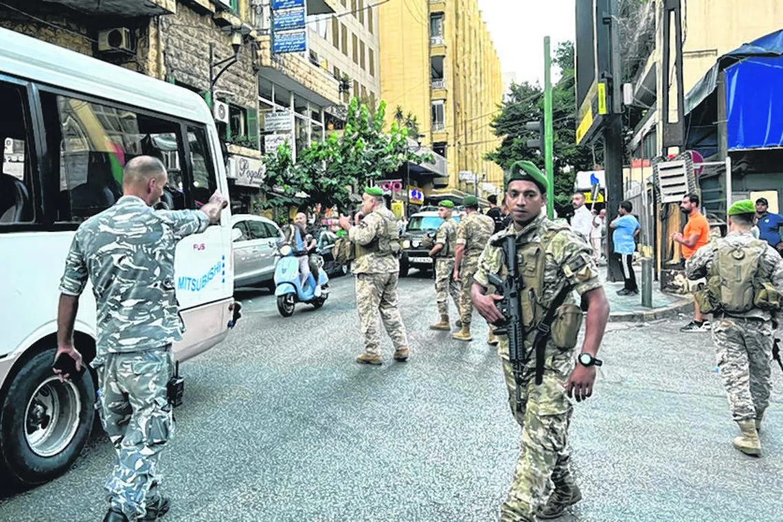 Lebanon’s health minister told state media at least nine people were killed and more than 2,800 injured.