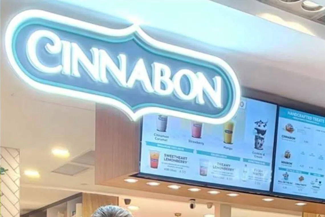 Cinnabon’s Ion Orchard store in Singapore will close on Sept 22.