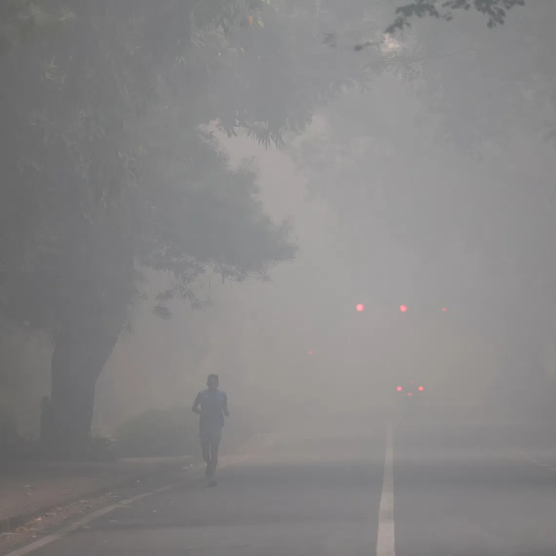 India trialled cloud seeding over its smog-filled capital New Delhi. 