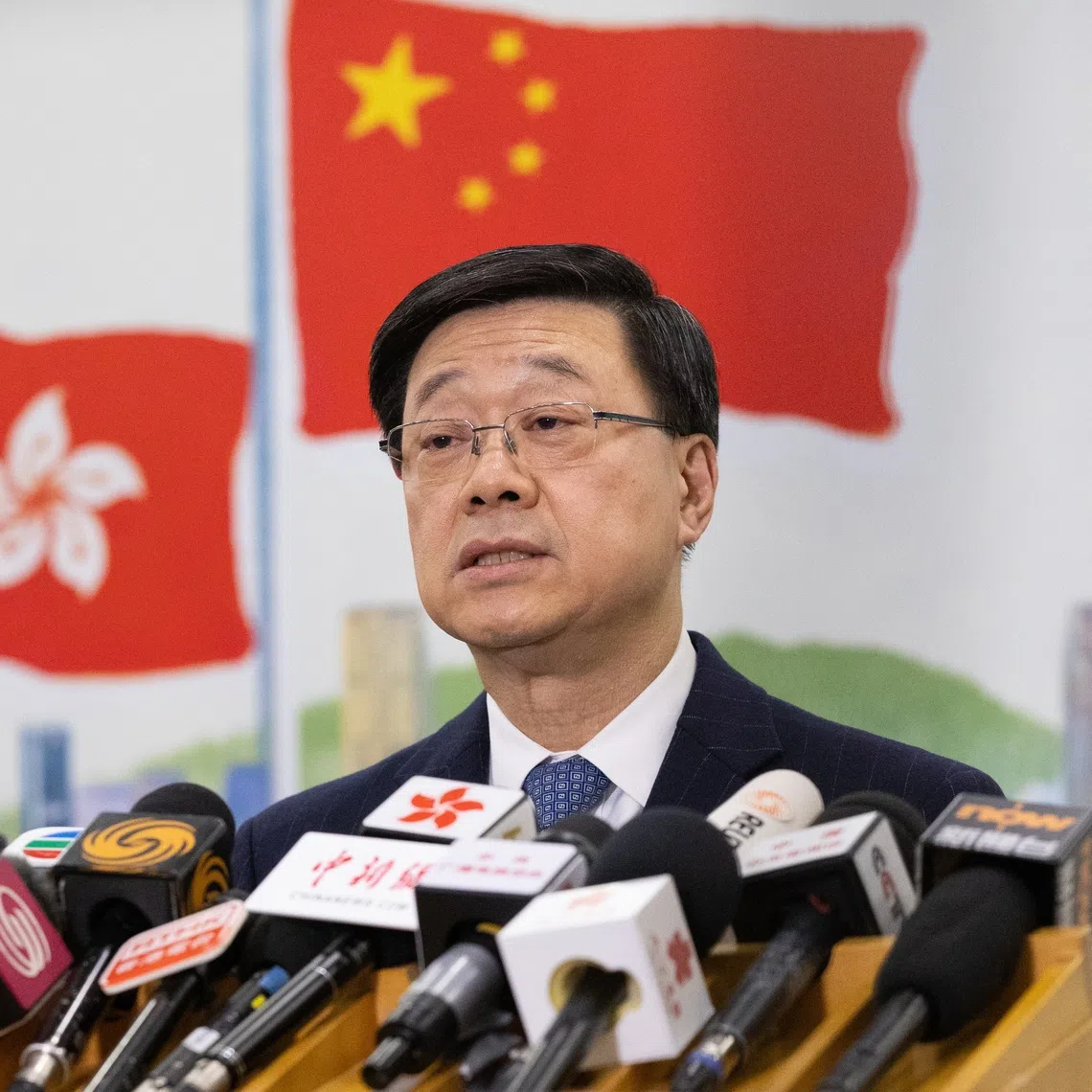 Hong Kong’s Chief Executive John Lee focused on policy continuity to align more closely with policymaking in mainland China.