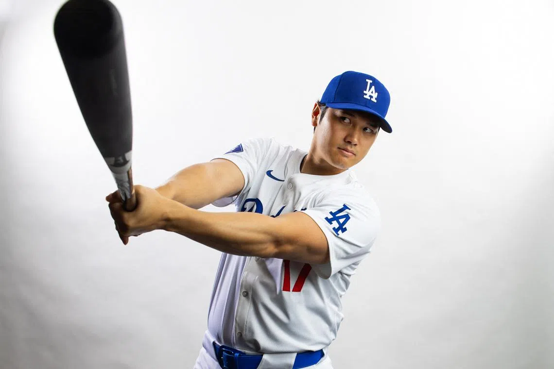 Shohei Ohtani will be the designated hitter as he plays in a game for the first time since signing a 10-year, US$700 million deal in the off-season.