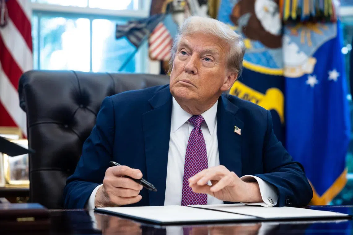 Mr Trump imposed a 90-day pause on all foreign aid on Jan 20, the same day he was inaugurated for a second term in the White House. 