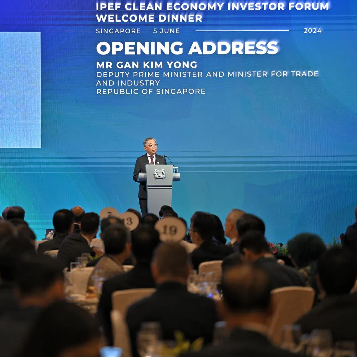 DPM Gan Kim Yong said the proposals were shortlisted from more than 300 applications.