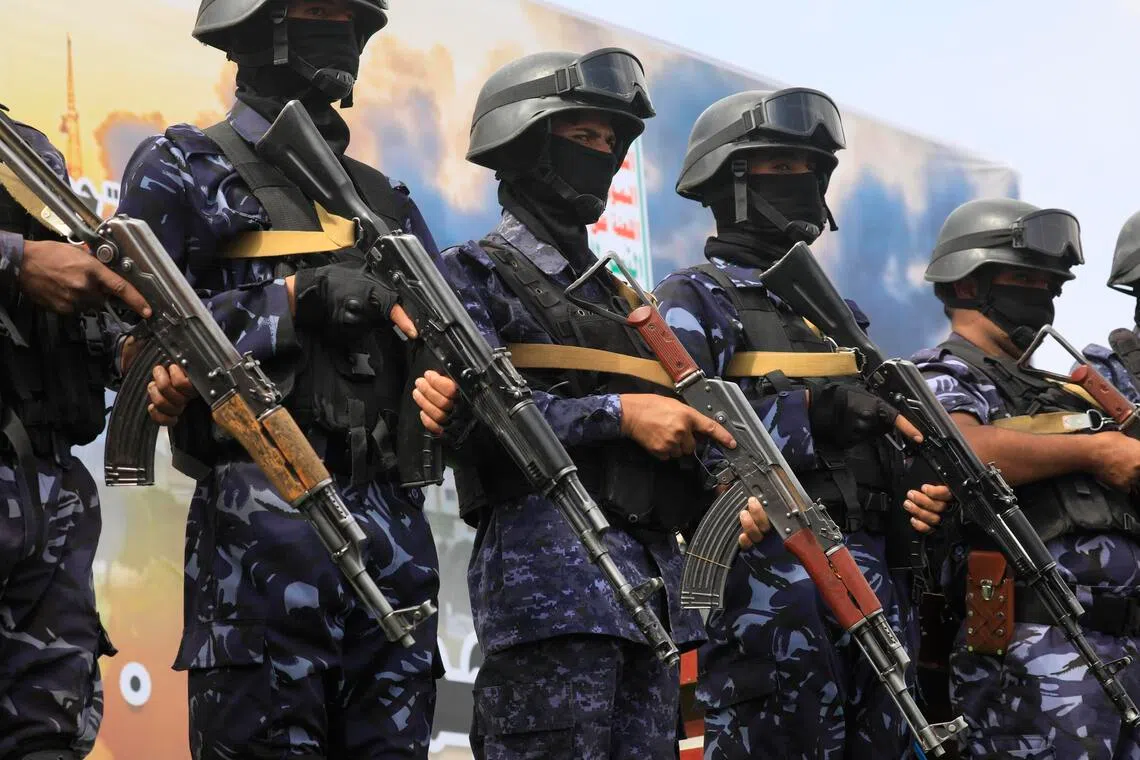 Yemen’s Iran-aligned Houthis have threatened to impose a naval blockade on Saudi Arabia.