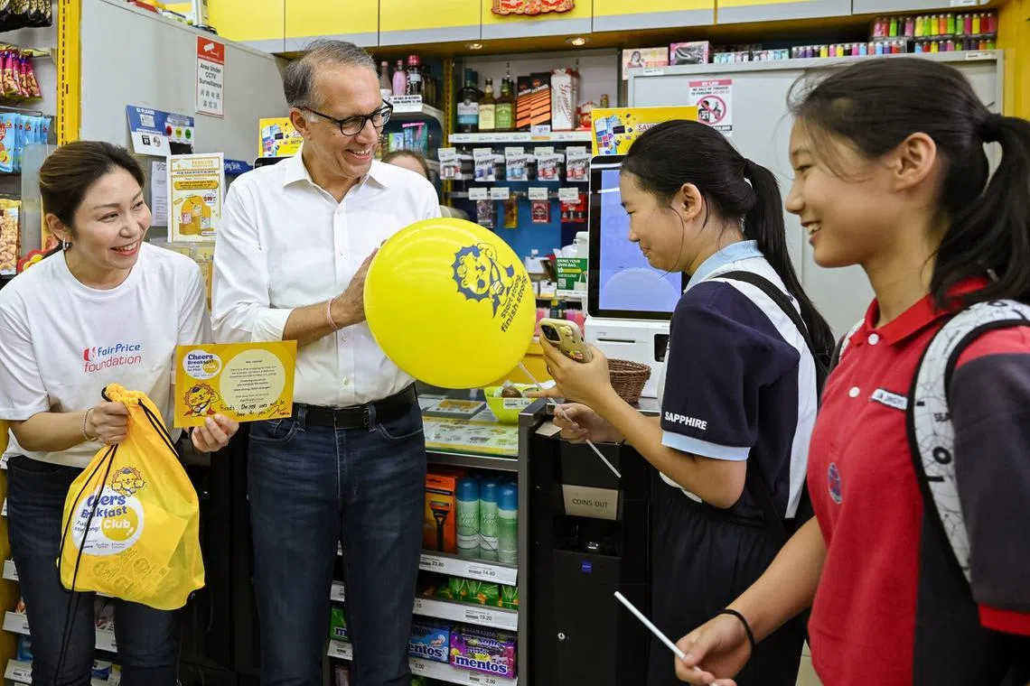 Each bundle, which is worth more than $20, will include fresh fruits, wholemeal bread, Brand’s Essence of Chicken, Milo, and Koko Krunch cereal.