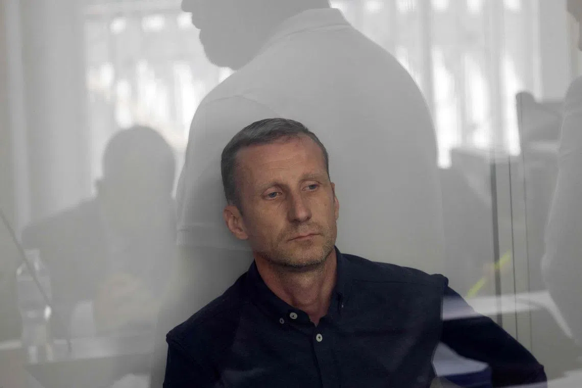Ukraine court remands organiser of weapons show attacked by Russia