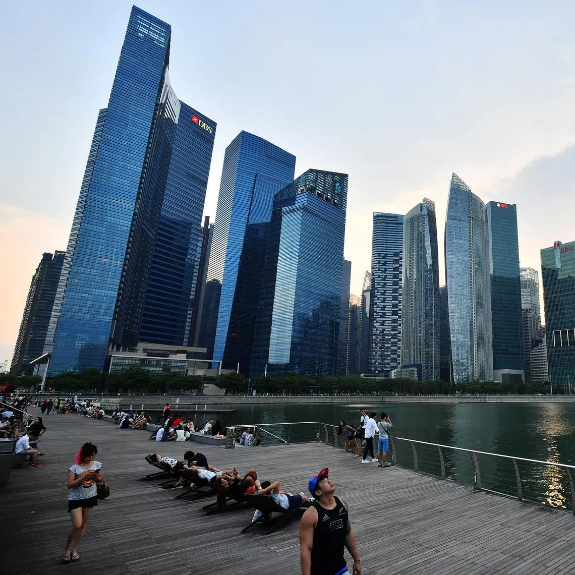 Singapore ranked sixth in the world for average wealth per adult in 2025, but only 20th for median wealth.