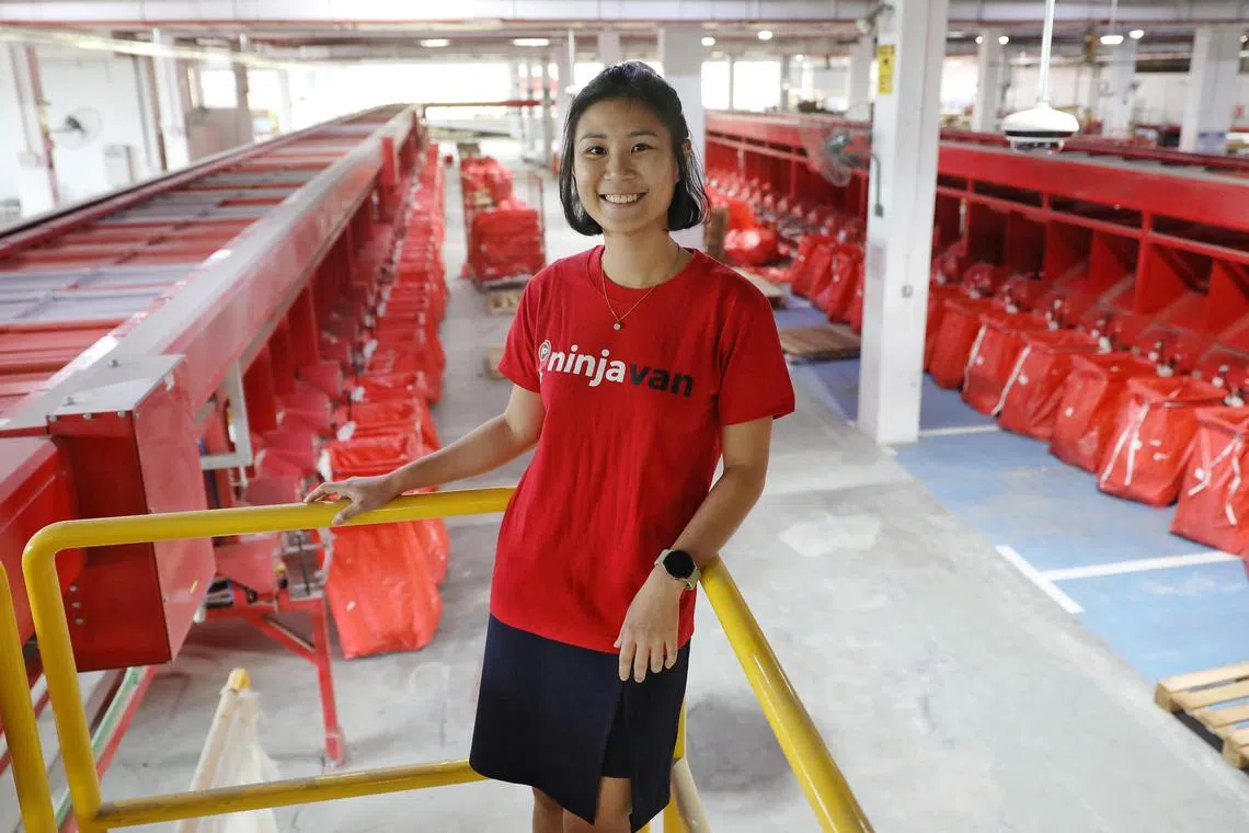 Ms Ong Xiao Qi returned to work as an automation engineer at Ninja Van in 2022, after battling cancer. 