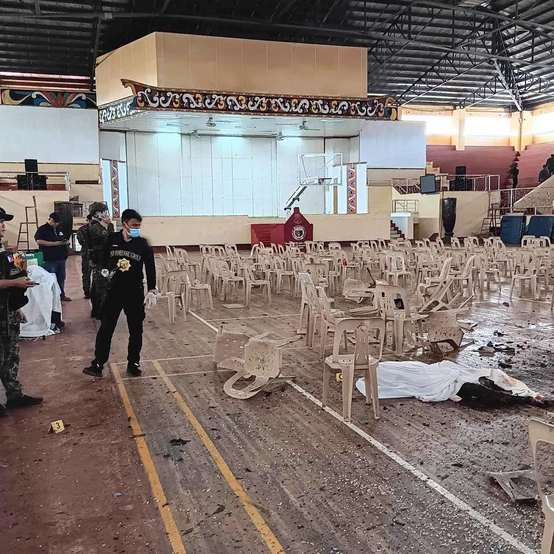 Two of the militants killed by Philippine troops were suspects in a deadly blast in the southern city of Marawi.