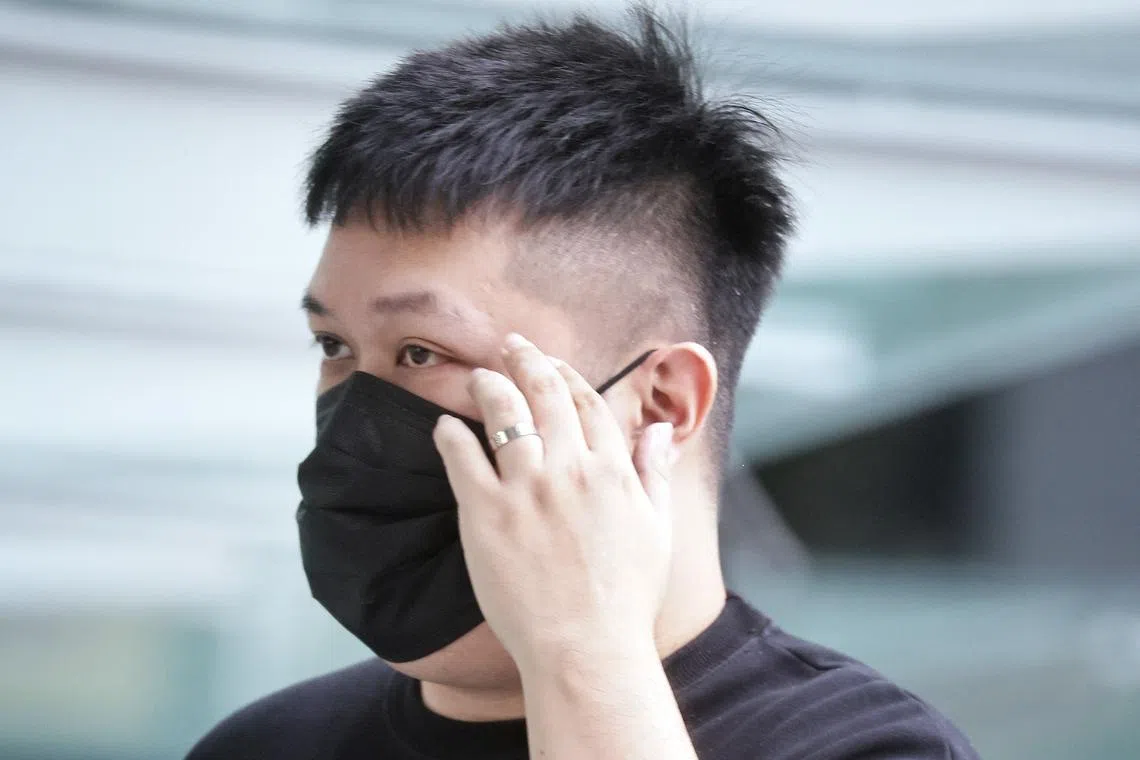 Lee Wenjie was detained by HSA officers in July 2024 at a commercial building where he packed the vapes.