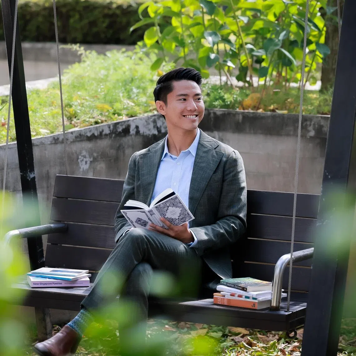 Mr Ho Ren Chun, director of corporate development at Banyan Group, fits in short stories and poetry into his travel time.