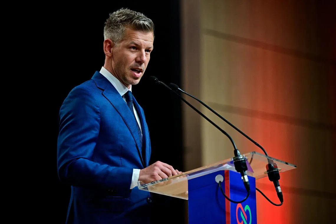 Hungarian election winner Magyar outlines his party's plans, views