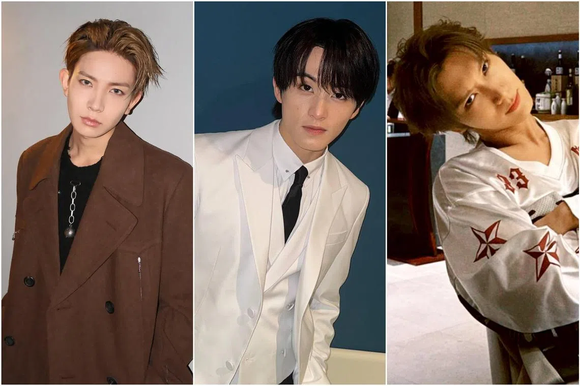 Enhypen's Heeseung (left), and NCT's Mark (centre) and Ten (right) are among a recent wave of popular idols leaving their groups.