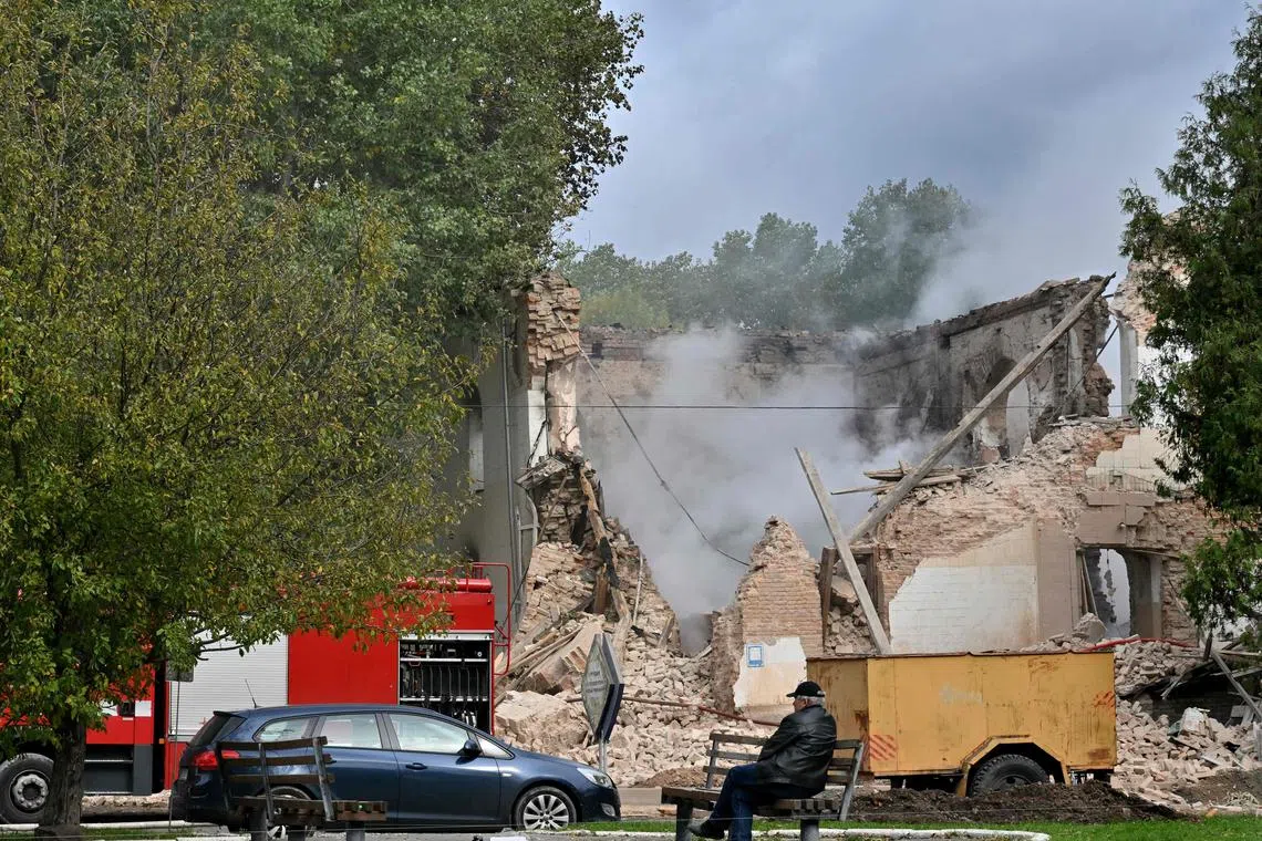 President Volodymyr Zelensky has asked for more help with air defence following a wave of Russian air strikes on Ukrainian energy infrastructure.