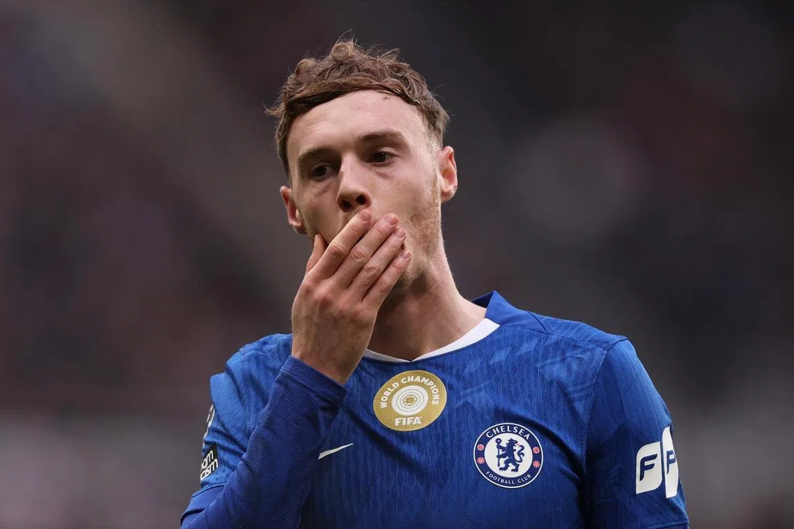 Cole Palmer has been restricted to partial appearances for Chelsea due to a groin injury and a broken toe.