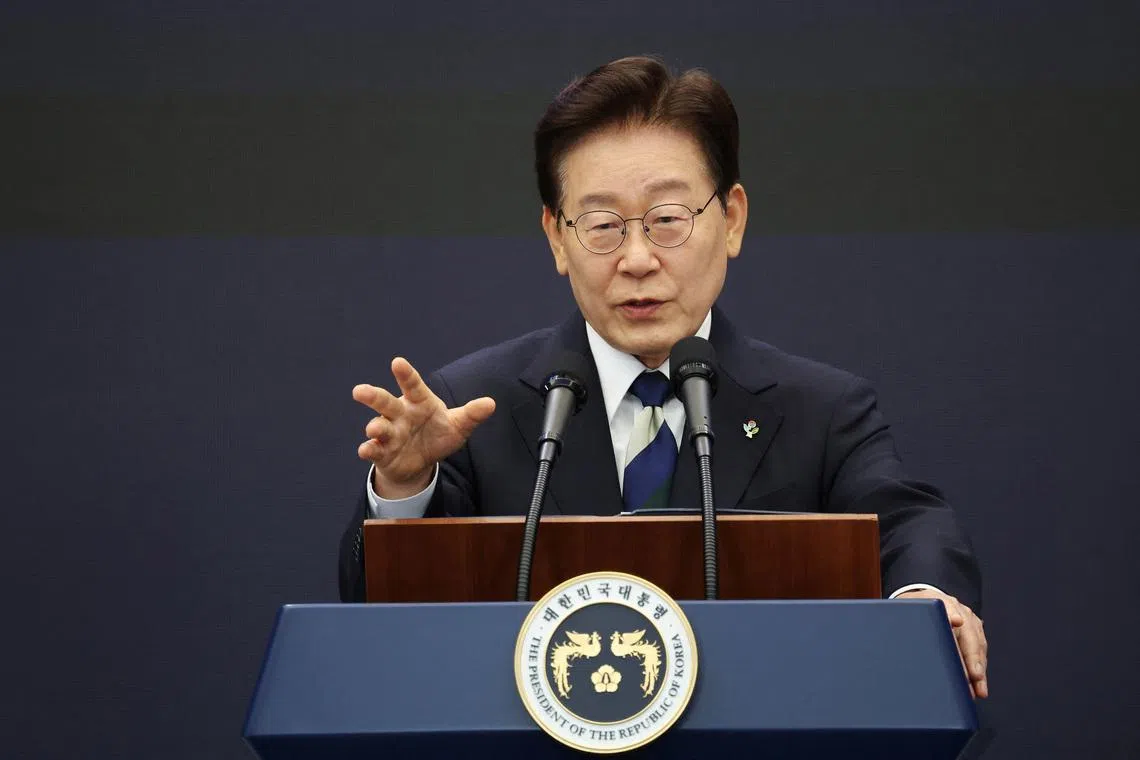 South Korea's Lee eyes cooperation with NATO in arms R&D, production