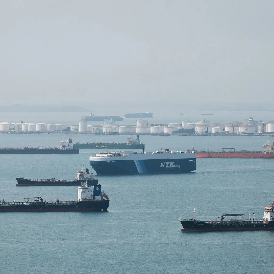 Bunker distributors typically buy large volumes of fuel oil and marine gasoil that they then resell to vessels calling at Singapore for refuelling.