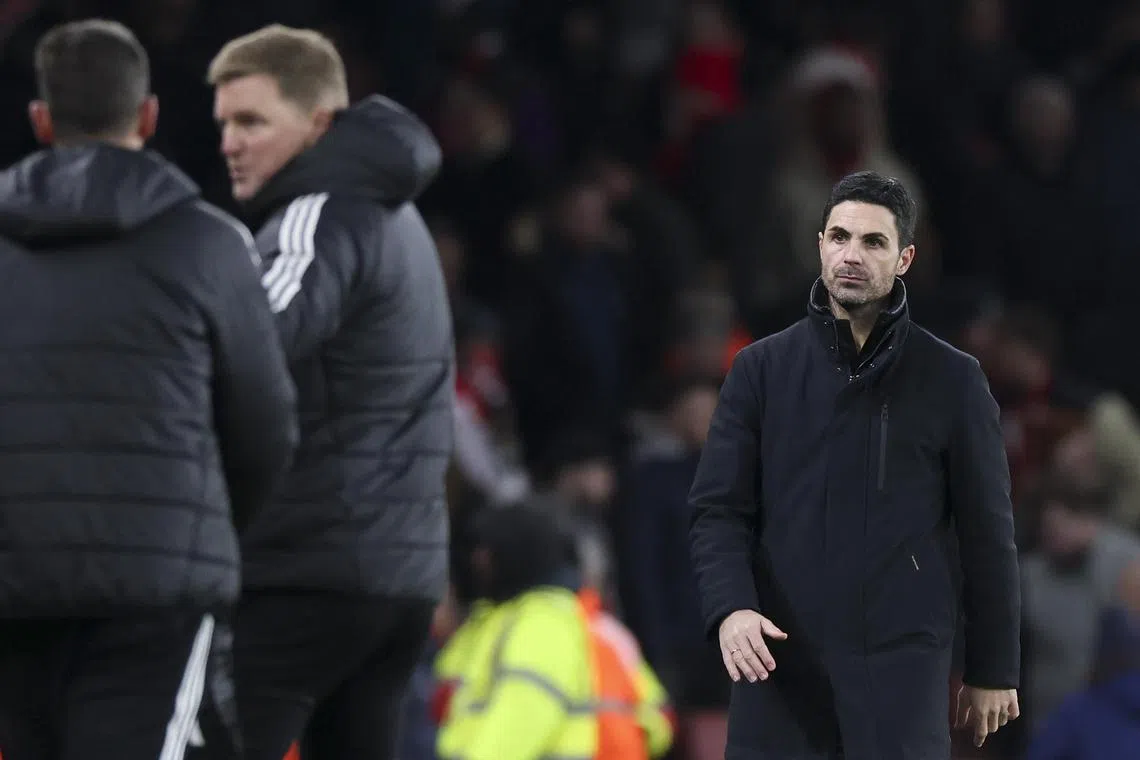 A lack of firepower was exposed in the past week, as Arteta’s men lost 2-0 to Newcastle in the League Cup semi-final first leg.