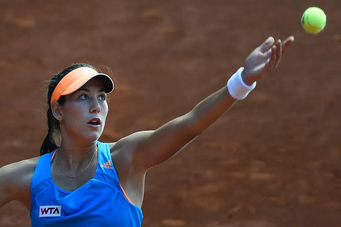 In April 2023, Muguruza had said she was taking a break from competition to spend more time with her family.